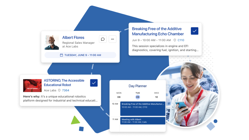 MYS Connected AI Powered Attendee Engagement Technology