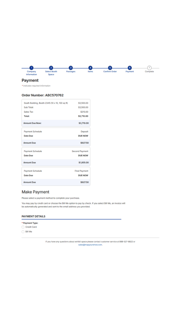 Payments